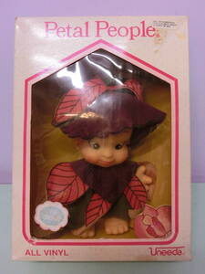 Petal People UNEEDA ビンテージ人形 お花の妖精 Vintage Doll ソフビ 昭和レトロ 蘭 検キューピー リッドルキッドル ローズペタルプレイス