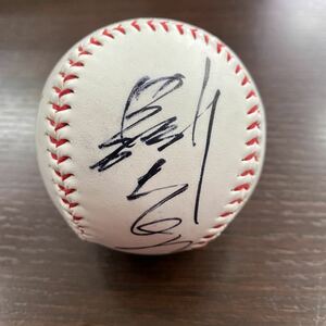  rice field .. one . autograph autograph ball Japan Professional Baseball OB Club lamp JB baseball dono . entering Hanshin Tigers Seibu lion zda Tohoku Rakuten Eagle s