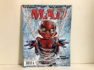 [ грязь журнал ]MAD MAGAZINE журнал книга@/ AUGUST 2012 / Человек-паук / грязь /ma- bell / Alfred E Newman 