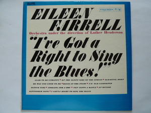 ◎VOCAL ■アイリーン・ファーレル/EILEEN FARRELL■I'VE GOT A RIGHT TO SING THE BLUES