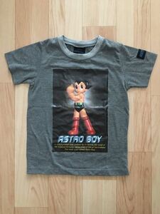 ★ 鉄腕アトム 半袖Tシャツ 120㎝ ★ASTRO BOY★キッズ 子供服 男の子★グレー★