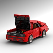 【セール!】 レゴテクニック互換 アウディ スポーツ クワトロ レッド ブロック LEGO AUDI レゴ レゴテクニック_画像7