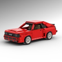 【セール!】 レゴテクニック互換 アウディ スポーツ クワトロ レッド ブロック LEGO AUDI レゴ レゴテクニック_画像1