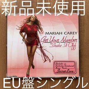 Mariah Carey マライア・キャリー Get Your Number / Shake It Off Pt 2 UK盤シングル 新品未使用