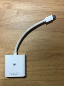 Mini DisplayPort - VGA 変換アダプタ