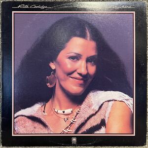 【Canada盤/Pop/盤質(EX)/完品/LP】Rita Coolidge Anytime...Anywhere / 試聴検品済