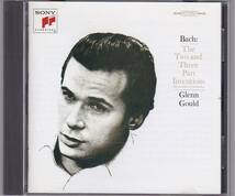 ★CD SONY バッハ:インヴェンションとシンフォニア.イギリス組曲第1番 *グレン・グールド(Glenn Gould)_画像1