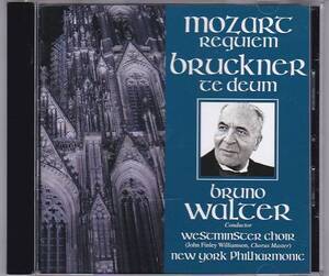 ★CD SONY モーツァルト:レクイエム.ブルックナー:テ・デウム *ブルーノ・ワルター(Bruno Walter)/Hybrid SACD仕様