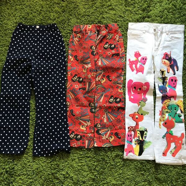 女児 Jenni 長ズボン 120センチ 3枚セット