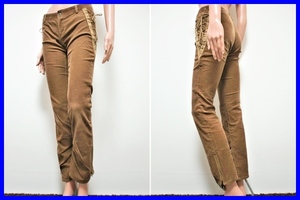  prompt decision! superior article! VIVAYOU Vivayou design corduroy pants lady's 1