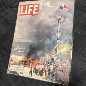 稀少/ビンテージ/雑誌/LIFE誌/ライフマガジン/USA/1964 パナマ　Winston