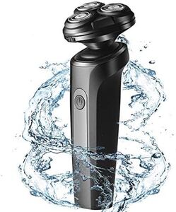 メンズ電気シェーバー電気カミソリひげそりメンズ回転式3枚刃5D浮上刃USB充電式
