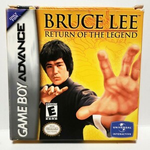 GBA BRUCE LEE RETURN OF THE LEGEND ゲームボーイアドバンス