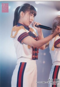 AKB48 古川夏凪 チームA 「目撃者」公演 加藤玲奈 生誕祭 2019.7.14 生写真 白衣装