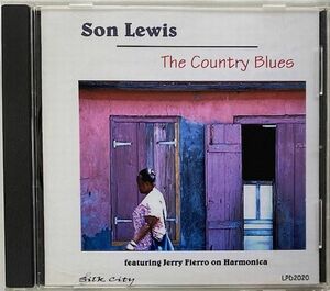 Son Lewis(サン・ルイス)/The Country Blues featuring Jerry Flerro on Harmonica/カントリーブルース/CD-R自主制作輸入盤