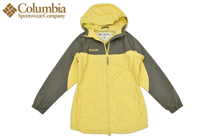 A-3238★Columbia Sportswear Company コロンビア スポーツウェアカンパニー★イエロー黄色 マウンテン パーカー Ｓ 