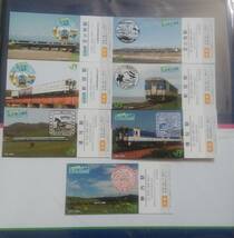 JR北海道 日高本線 様似駅 160円硬券入場券 常備軟券 補充券 記念入場券+北の大地の入場券 最終日付（苫小牧・新冠・静内・浦河・様似）_画像4