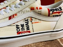 ★新品/USA企画！バンズ.VANS.オールドスクール.OFF THE WALL.スニーカー.27,5cm.箱付き.スケーターサーフロック.西海岸ビンテージスタイル_画像6