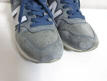 ニューバランス NEW BALANCE スニーカー MRL996MP グレー 紺 ネイビー 23 南3602_画像2