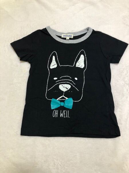 【SHOO・LA・RUE】男の子 手描きアニマル 半袖Tシャツ 100