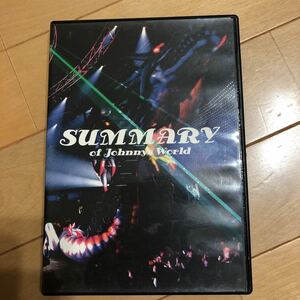 DVD「SUMMARY of Johnnys world」NEWS＆KAT-TUN+バックKis-My-Ft2＆ABC＆JUMP