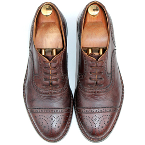  Lobb sLOBB'S* semi blow g6.5=25 strut chip dress shoes business leather Italy men's punch do cap tufc v-467