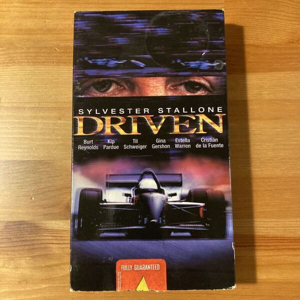 ドリブン vhs ビデオ アメリカ インテリア雑貨 英語版 輸入版 海外版 洋画 アメリカン雑貨 USA スタローン