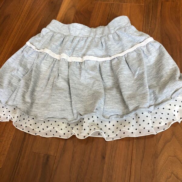 コムサイズム スカート リバーシブル 100