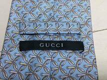 未使用に近い　GUCCI グッチ イタリア製　USED ブランドネクタイ　_画像3