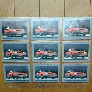 9 наборов, RA63, Celica, LB, 2000, GT, Card, Catalog, Ultimate Famous Car