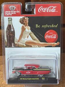 M2 MACHINES コカ・コーラ（Coca-Cola）1957 Mercury Turnpike Cruiser M-335 BB01 20-30 1/64 