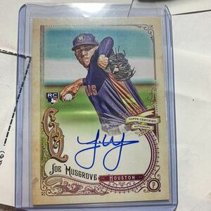 2017 topps gypsy queen joe musgrove auto rc ノーヒッター