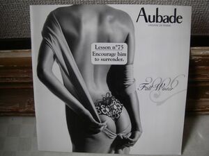 1558 貴重!!カタログ Aubade 2006AW 高級ランジェリー