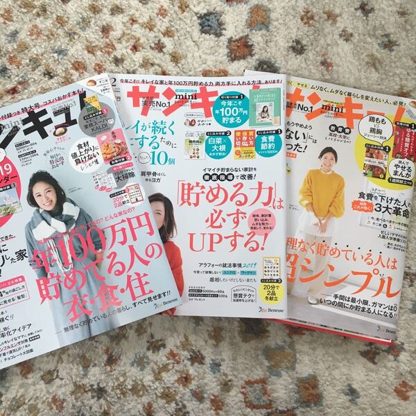 (付録付き)サンキュ!3冊セット(バラ売り可能)