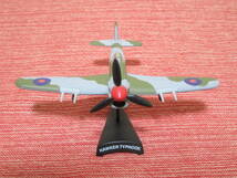 イギリス　戦闘機　戦闘爆撃機　ホーカー タイフーン　Hawker Typhoon　ダイカスト ダイキャスト 合金製 模型 1/95_画像3