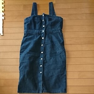 デニムジャンパースカート
