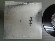 MONTE CAZAZZA/SOMETHING FOR NOBODY★シングル Industrial Records_画像1