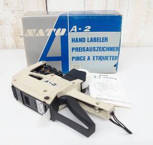 店舗器具 店舗用品 業務用 *SATO サトー *ハンドラベラー *MODEL A-3 C32 *MADE IN JAPAN 日本製 *説明書 箱付属の商品画像