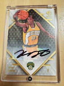 SP autograph 2007 -08 UD Rookie Edition KEVIN DURANT RC Auto /ke bin te. Ran toAutograph Seattle Supersonics KD