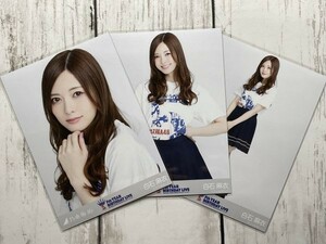 乃木坂46 白石麻衣 生写真 5thYEAR BIRTHDAY ライブ 3種 コンプ Tシャツ 衣装 バスラ