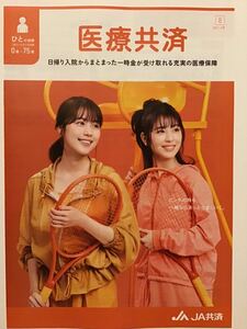 浜辺美波　有村架純　★JA共済　期間限定パンフ　★A4サイズ　★新品・非売品