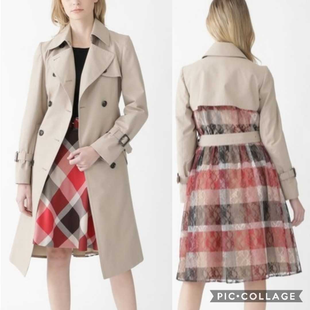 アウター BURBERRY BLUE LABEL - バーバリーブルーレーベル ロング
