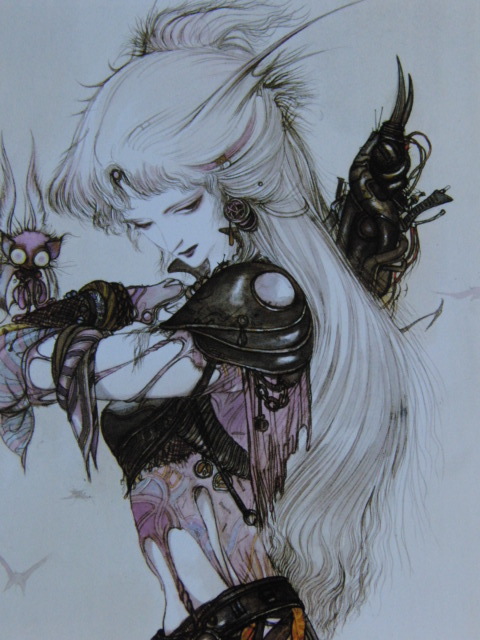 Yoshitaka Amano, Fantasy Box, From a rare art book, New high-grade frame, matte framed, free shipping, painting, oil painting, portrait