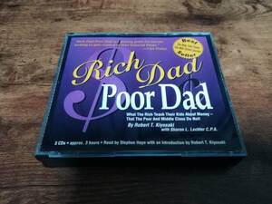 オーディオブックCD「金持ち父さん 貧乏父さんRich Dad Poor Dad」英語版●