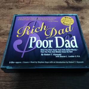 オーディオブックCD「金持ち父さん 貧乏父さんRich Dad Poor Dad」英語版●