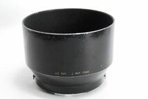 Nikon●ニコン F●10.5cm f2.5, 13.5cm f3.5用●金属 フード●US PAT J PAT刻印あり_画像3