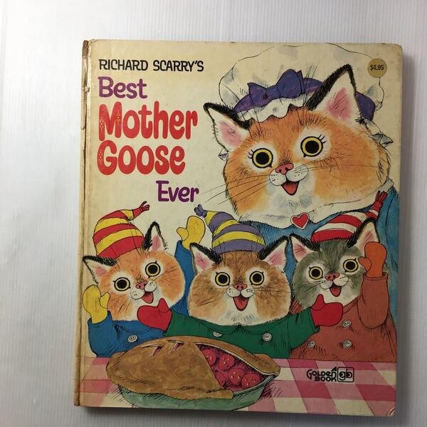 zaa-m1b♪Richard Scarry's Best Mother Goose Ever ハードカバー 1970/6/1 英語版 Richard Scarry (著)　大型本