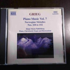 CD/NAXOS　グリーグ：ノルウェーの旋律 第118番 - 第152番（ステーン＝ノックレベルグ）　N1