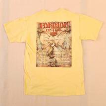 魅惑のバンドT特集! 90s『Furthur Fest(ファーサー・フェス) 1996』半袖Tシャツ ONEITAボディ 米国製 サイズL／グレイトフルデッド ロックT_画像2