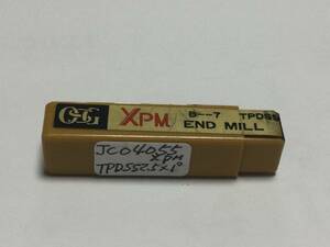 OSG テーパー刃エンドミル　TPDSS 2.5 x 1° XPM-HSS JC04055